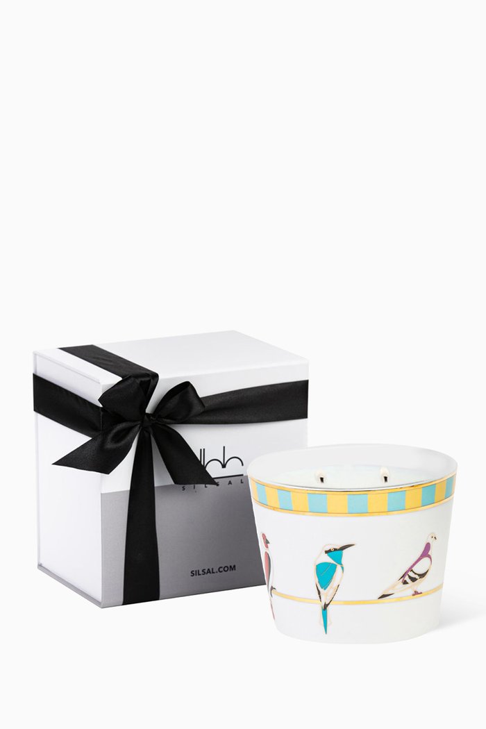 

Sarb Naseem Candle, 500g, White