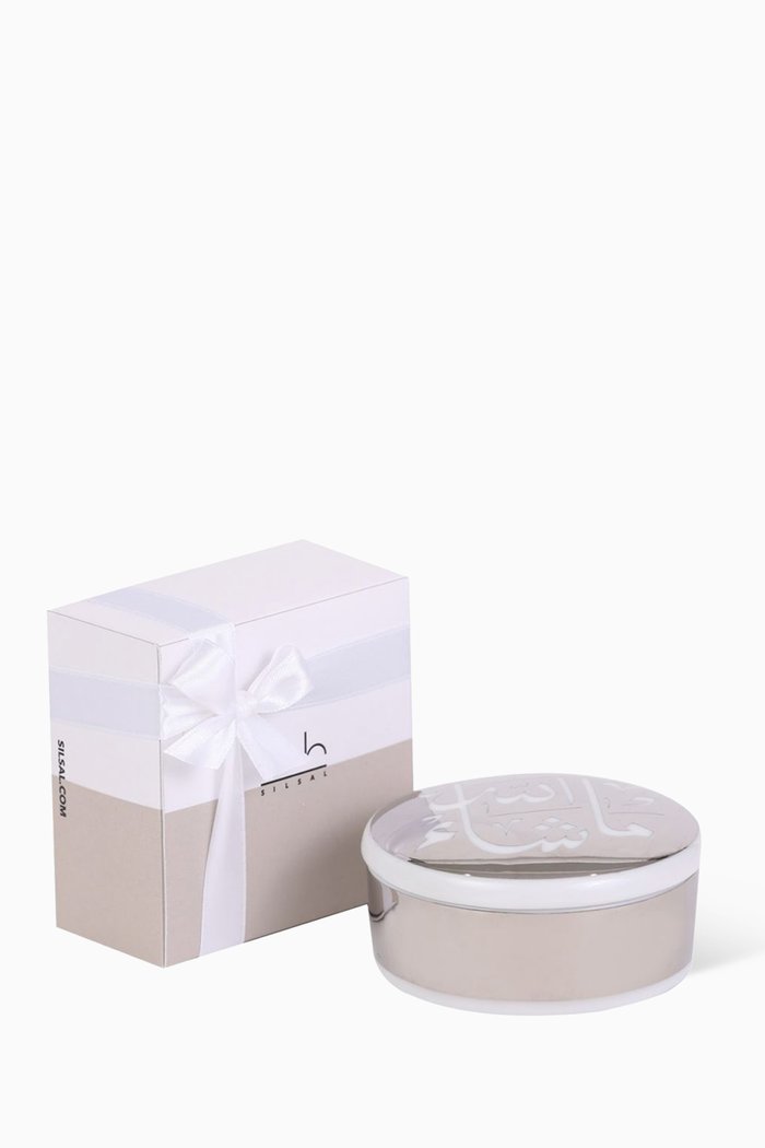 

Mashallah Trinket Box, Silver