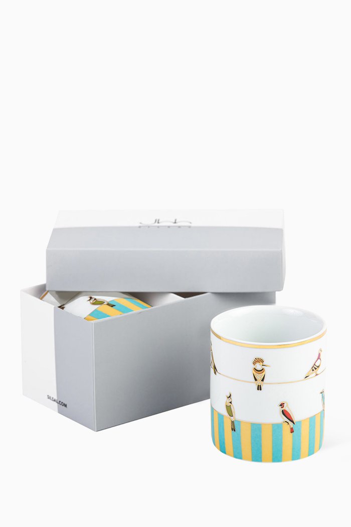 

Sarb Tea Cup, Set of 2, White