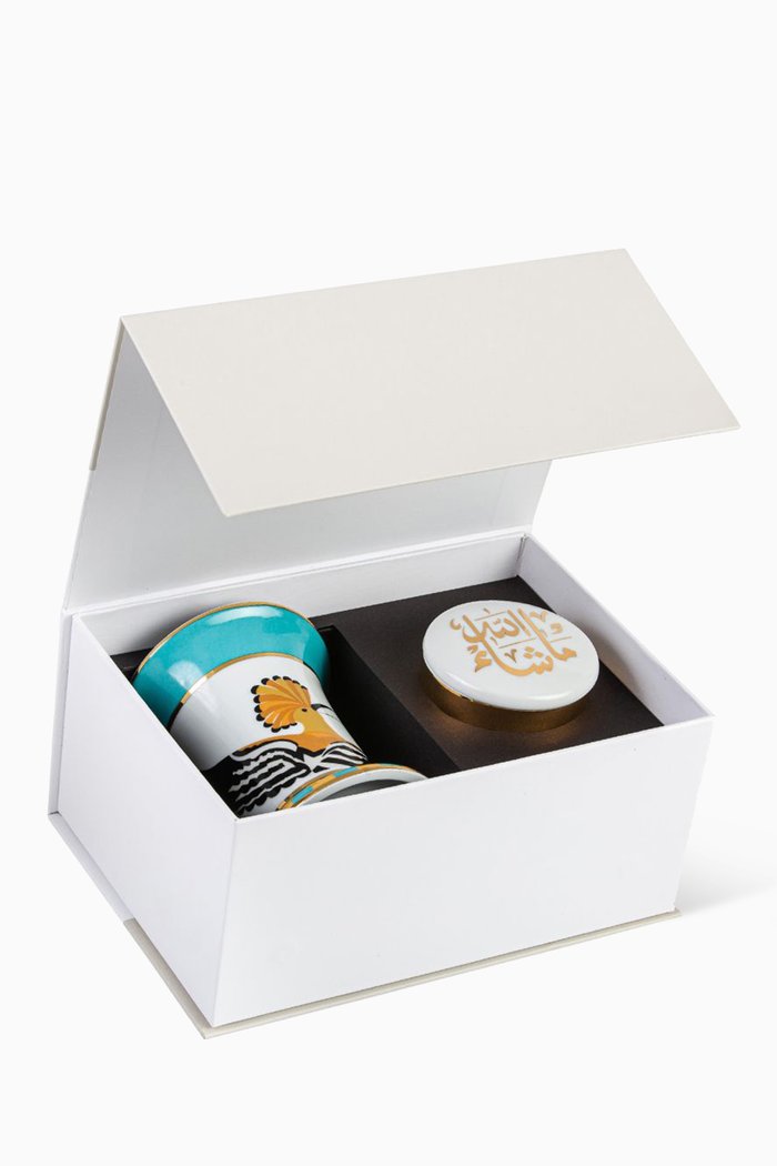 

Sarb Incense Burner & Trinket Box Gift Set, Multicolour