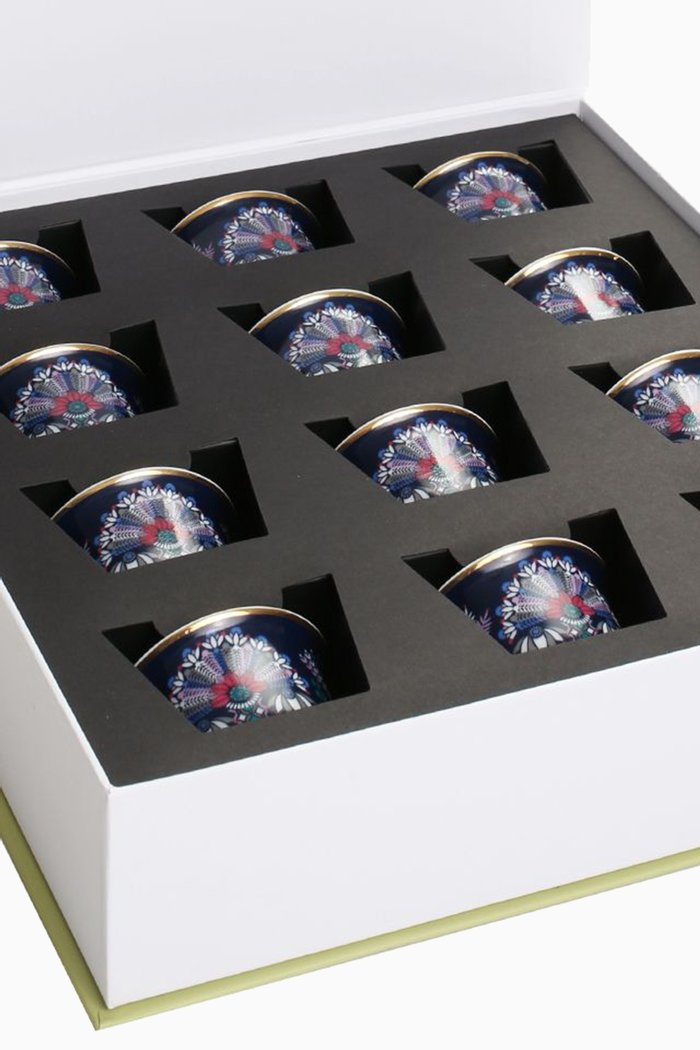 

Tala Arabic Coffee Cups, Set of 12, Blue
