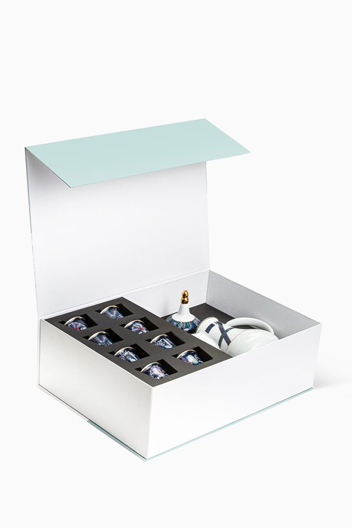 

Tala Dallah Pot & Arabic Coffee Cups Gift Set, Multicolour