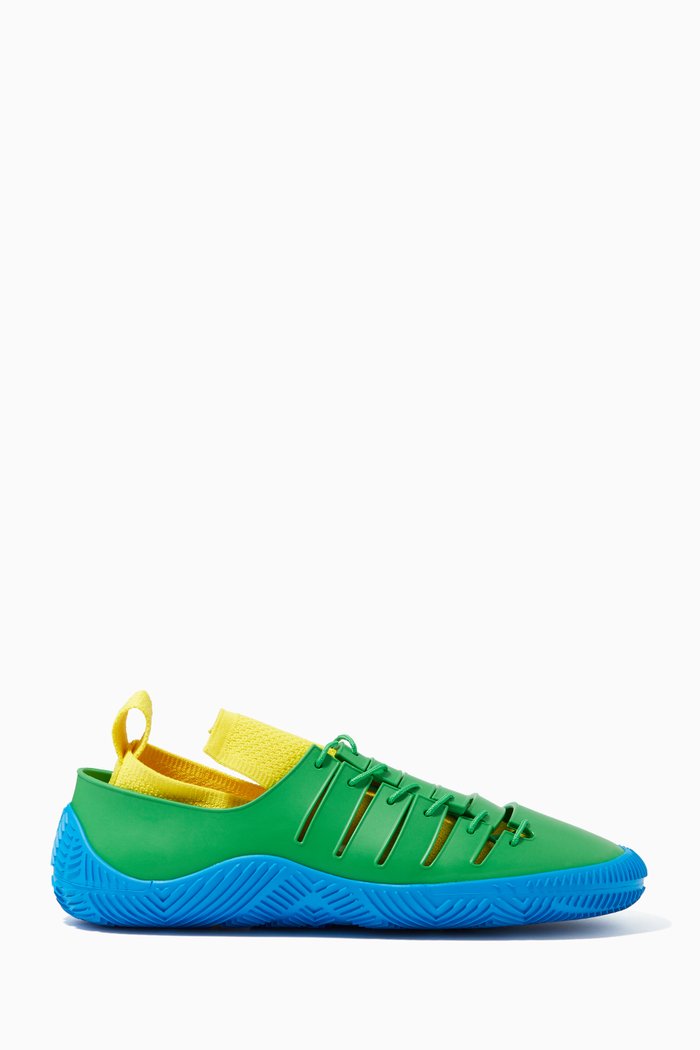 

Climber Sneakers in Tech-knit Rubber, Green