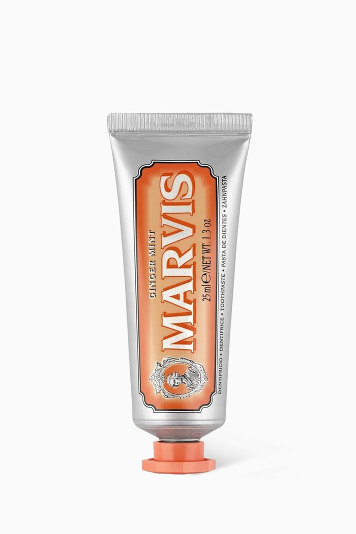 

Ginger Mint Travel Toothpaste, 25ml, Multicolour