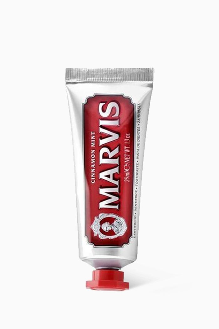 

Cinnamon Mint Travel Toothpaste, 25ml, Multicolour