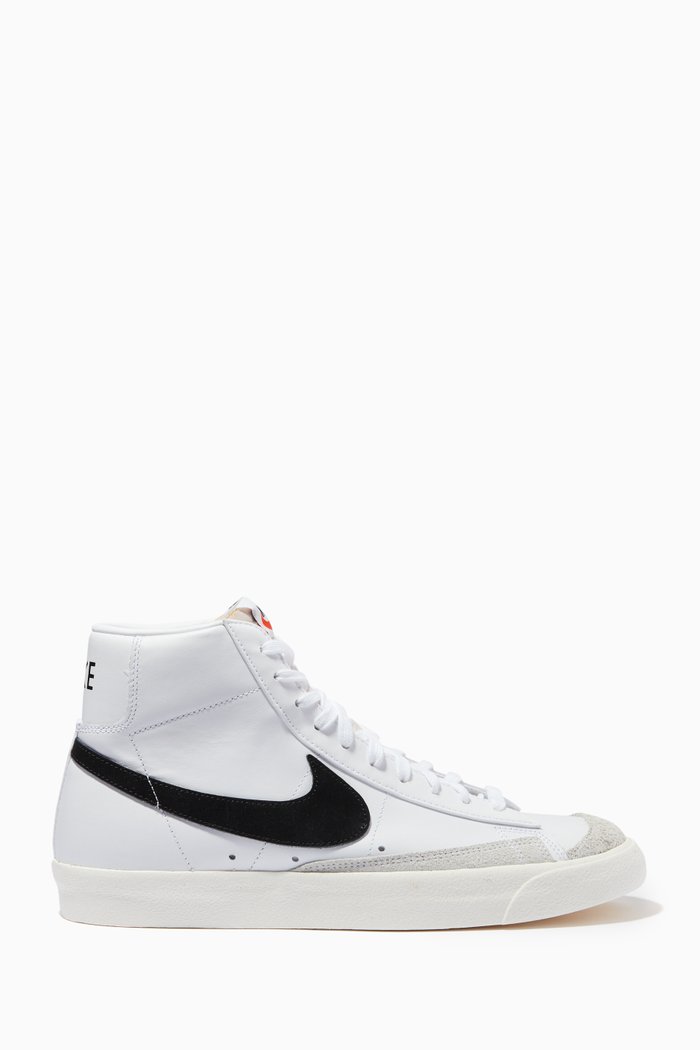 

Blazer Mid '77 Vintage Sneakers in Leather, White