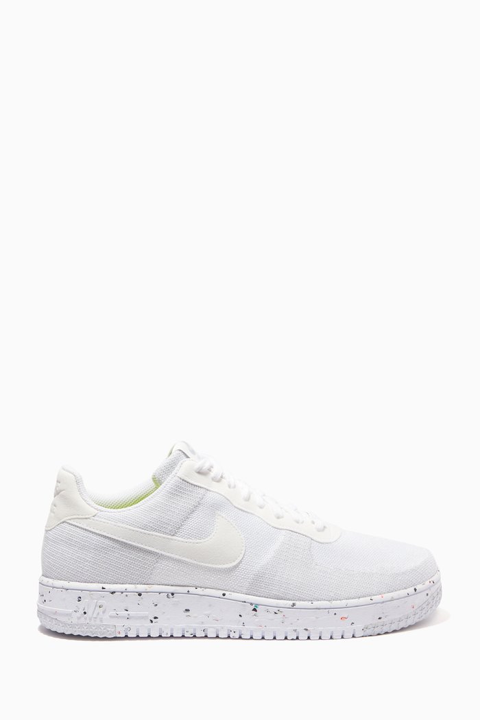 

Air Force 1 Crater Flyknit Sneakers, White