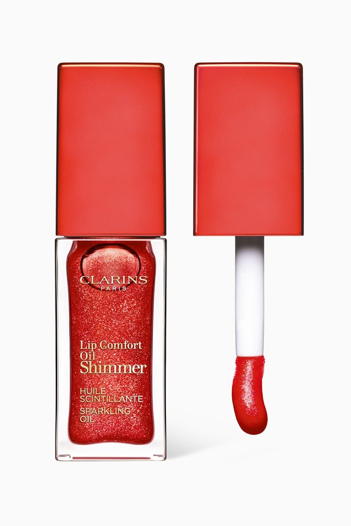 

07 Red Hot, Lip Comfort Oil Shimmer, 7ml, Multicolour