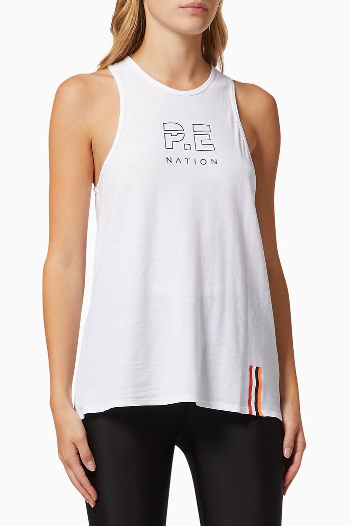 

Endurance Tank Top in Organic Cotton, Black