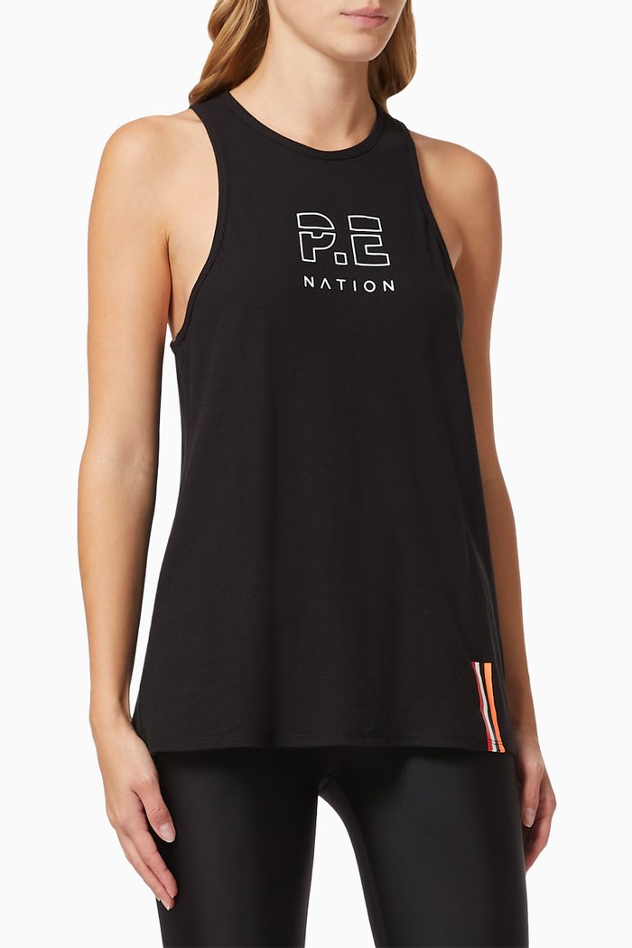 

Endurance Tank Top in Organic Cotton, White
