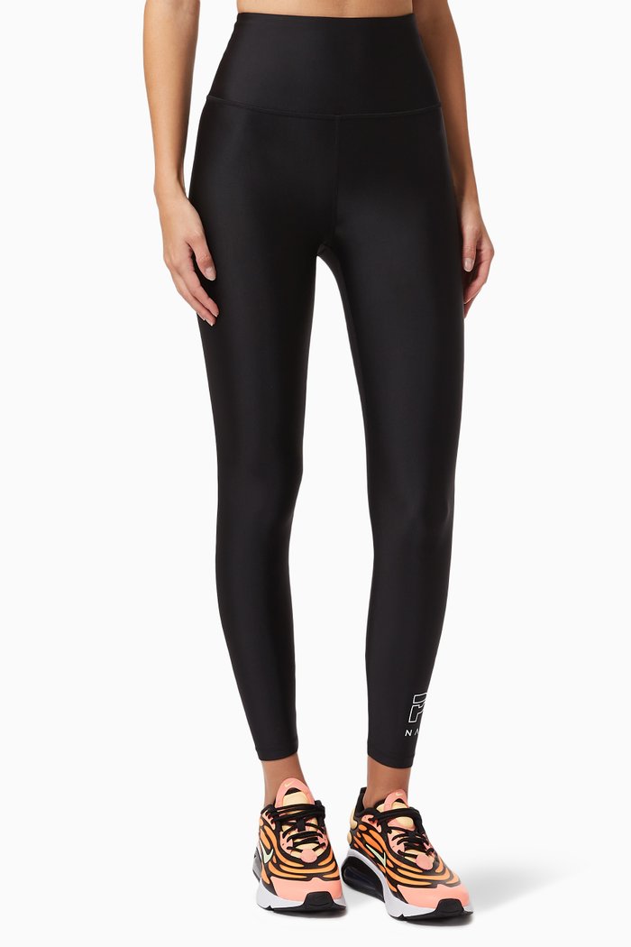 

Endurance Leggings in Recycled Polyester, Black