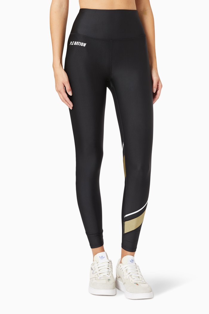 

Fortify Leggings in Recycled Polyester, Black