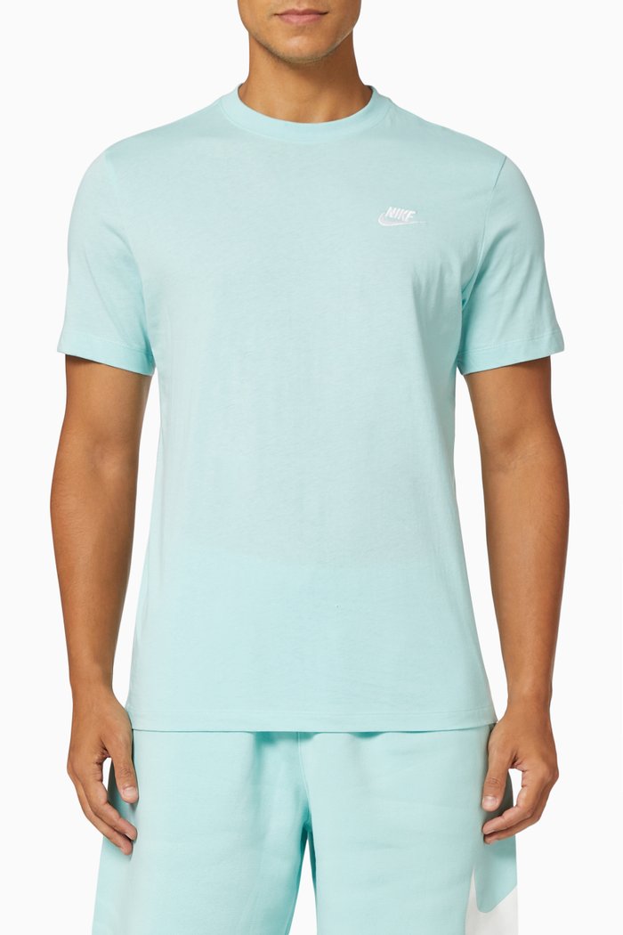 

Sportswear Club T-shirt in Cotton, Blue