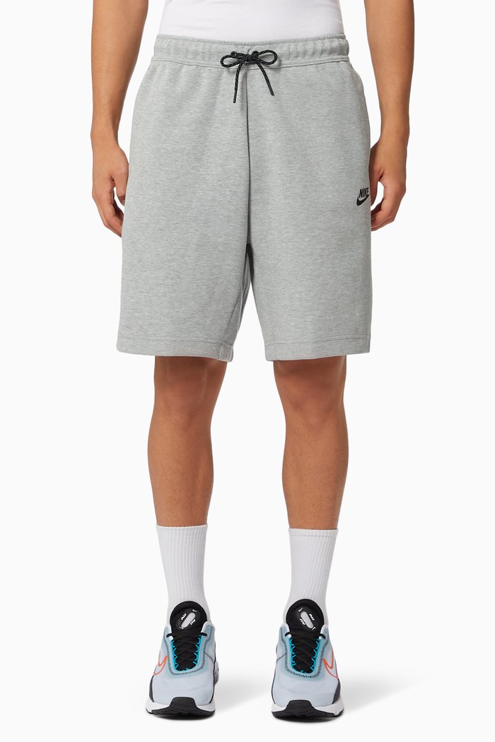 

Sportswear Tech Fleece Shorts in Cotton, Grey