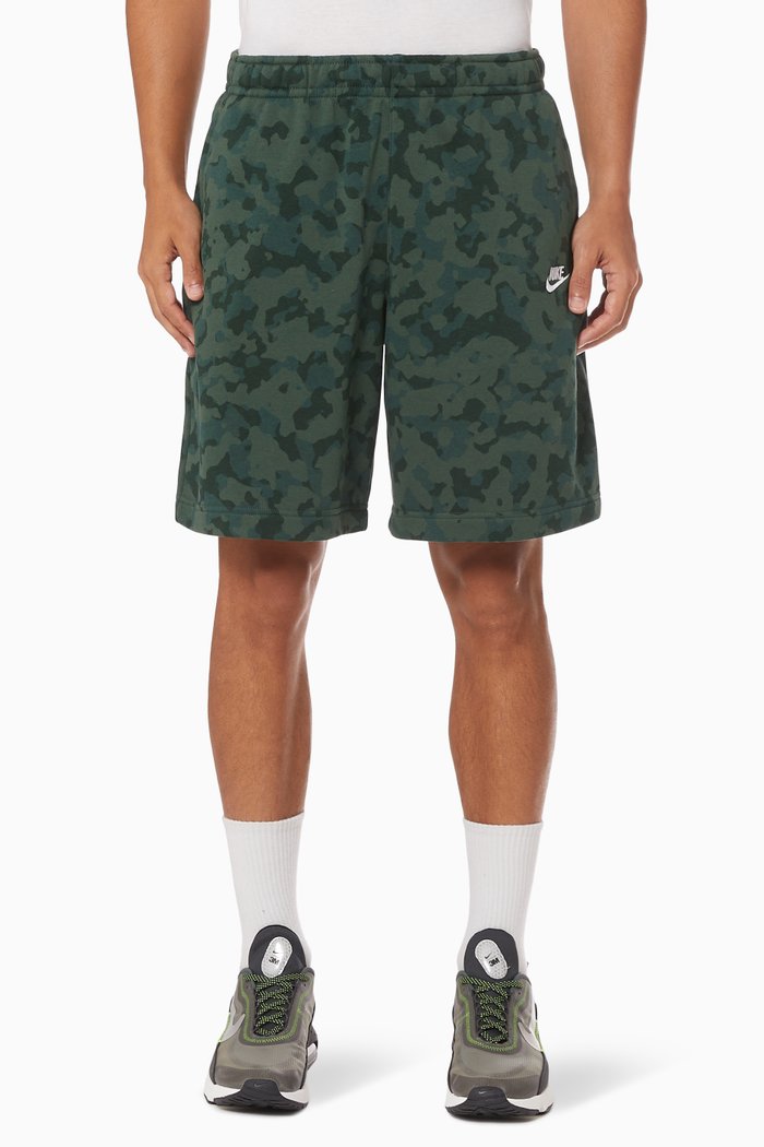 

Sportswear Club Shorts in French Terry, Green
