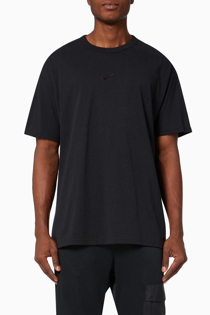 

Sportswear Premium Essential T-shirt in Cotton, Black