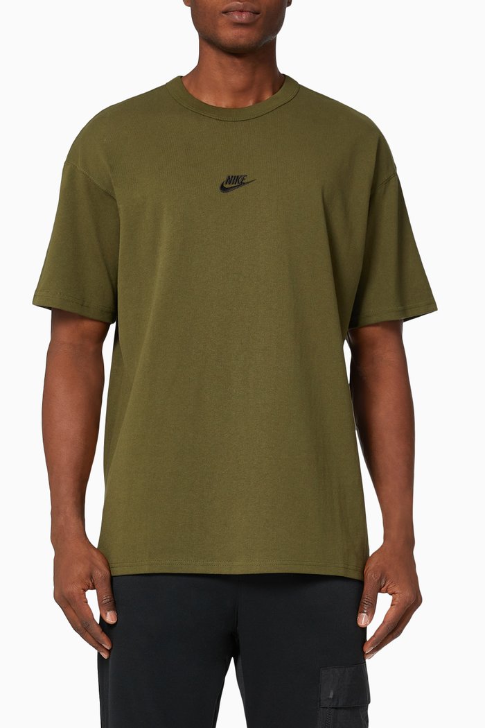 Sportswear Premium Essential T-shirt in Cotton, Green