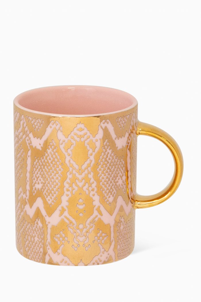 

Safari Snakeskin Mug in New Bone China, Neutral