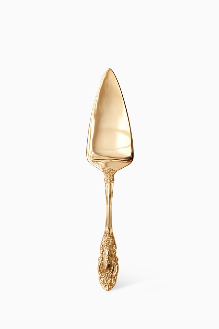 

Vintage Cake Server in 24kt Gold-plated Stainless Steel