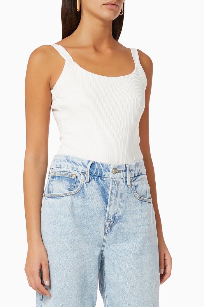 

Scoop Back Bodysuit, Neutral