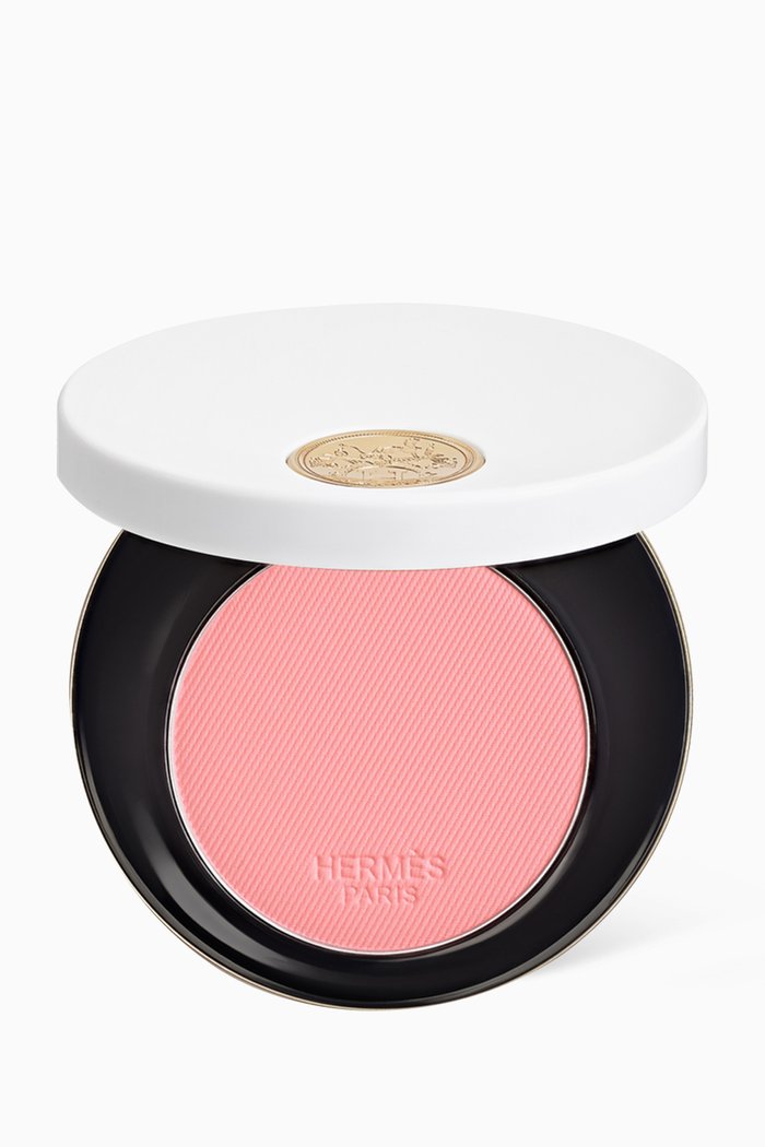 

28 Rose Plume Rose Hermès Silky Blush Powder, Colourless