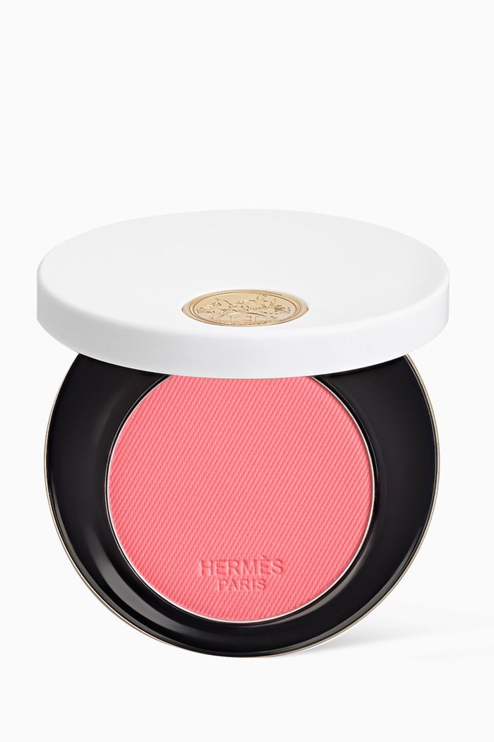 

32 Rose Pommette Rose Hermès Silky Blush Powder, Colourless