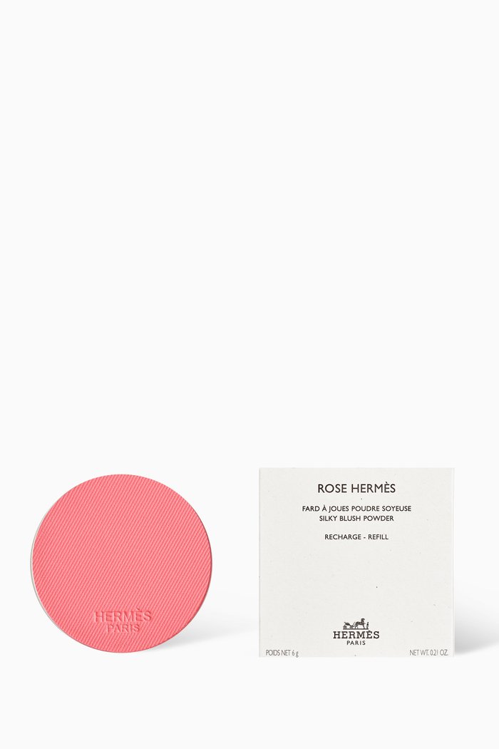 

32 Rose Pommette Rose Hermès Silky Blush Refill, 6g, Multicolour