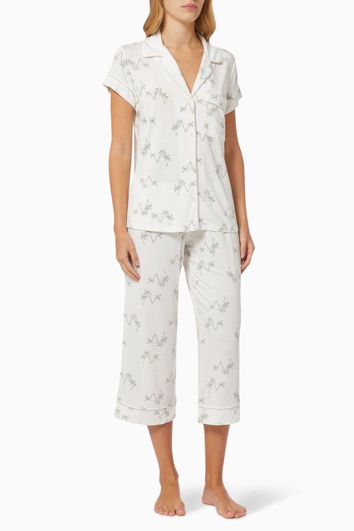

Gisele Cropped Pyjama Set, Multicolour