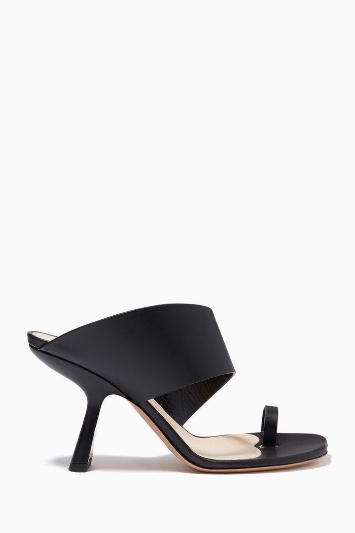 

Brasilia 90 Mules in Nappa, Black