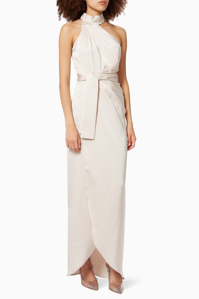 

Grace Gown in Satin, White