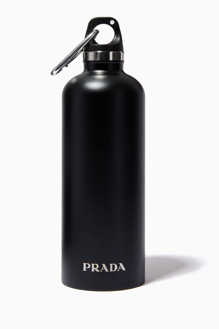 

Logo Bottle in Stainless Steel, 500ml, Black
