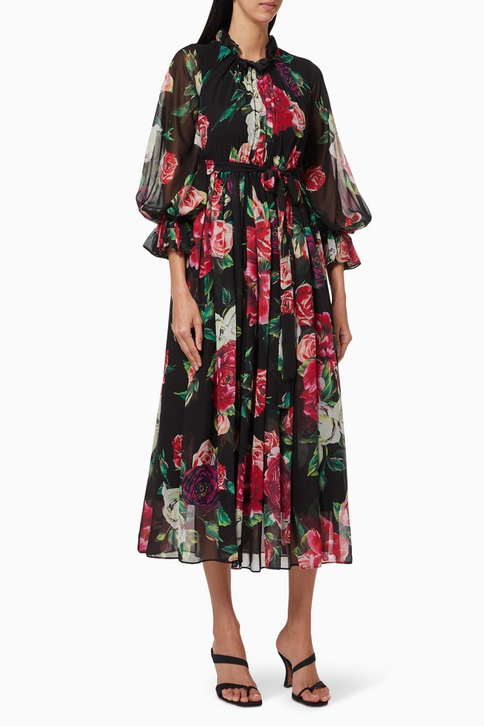 

Floral Print Dress, Multicolour