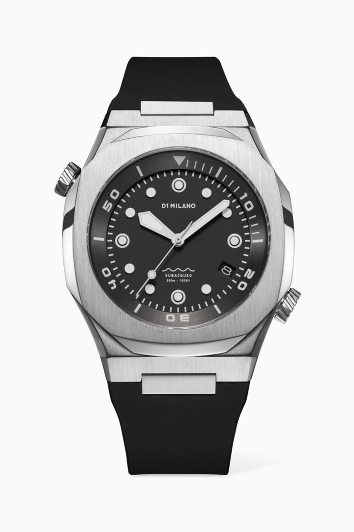 

Subaqueo Mechanical Watch, 43.5mm, Black
