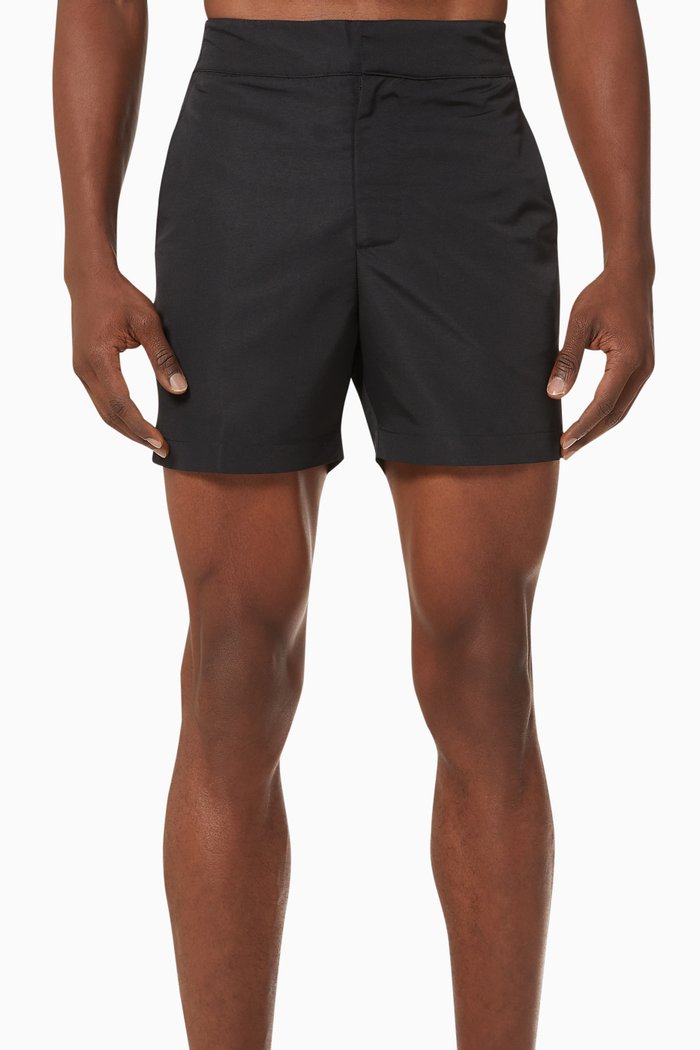 

Classic Swim Shorts in Cotton, Black