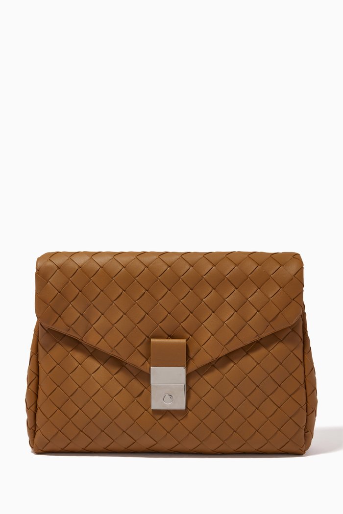 

Document Case in Intrecciato Nappa, Yellow