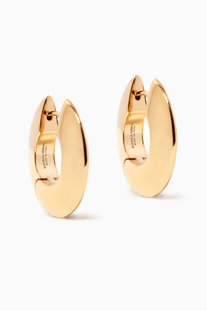 

Hoop Earrings in 18kt Yellow Gold-plated Silver