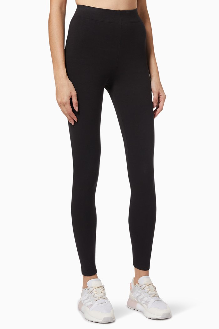 

Essential Lounge Leggings in Cotton, Black