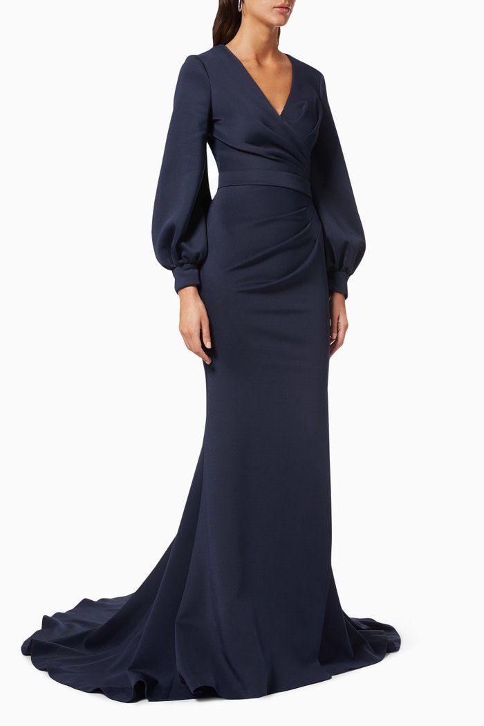 

Draped Gown, Blue