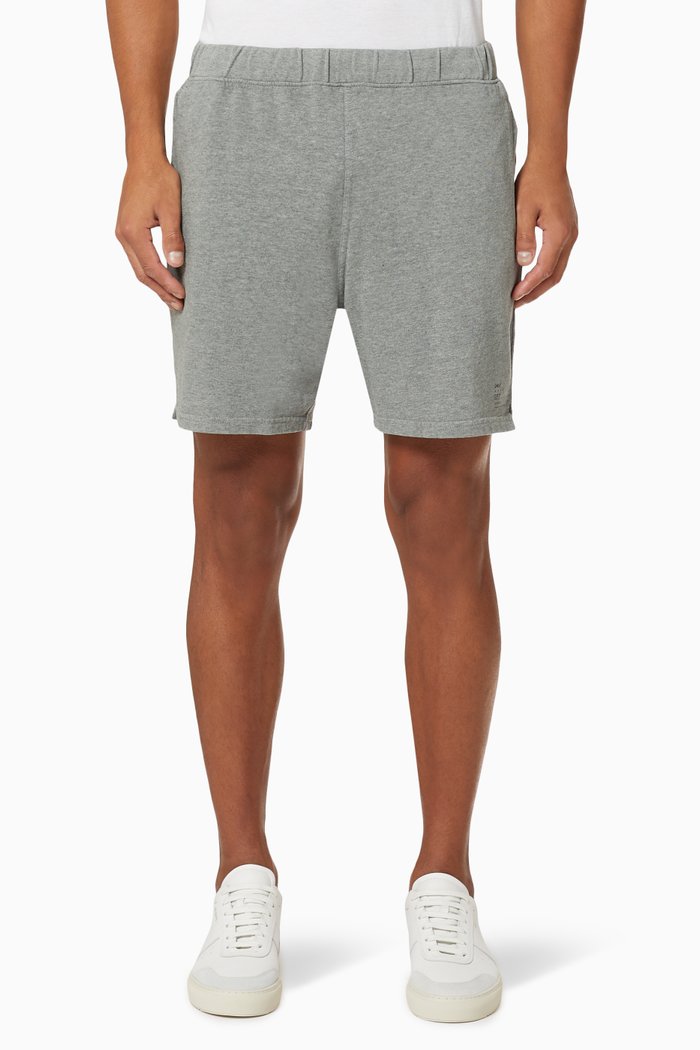 

Shorts in Garment Dyed French Terry, Grey