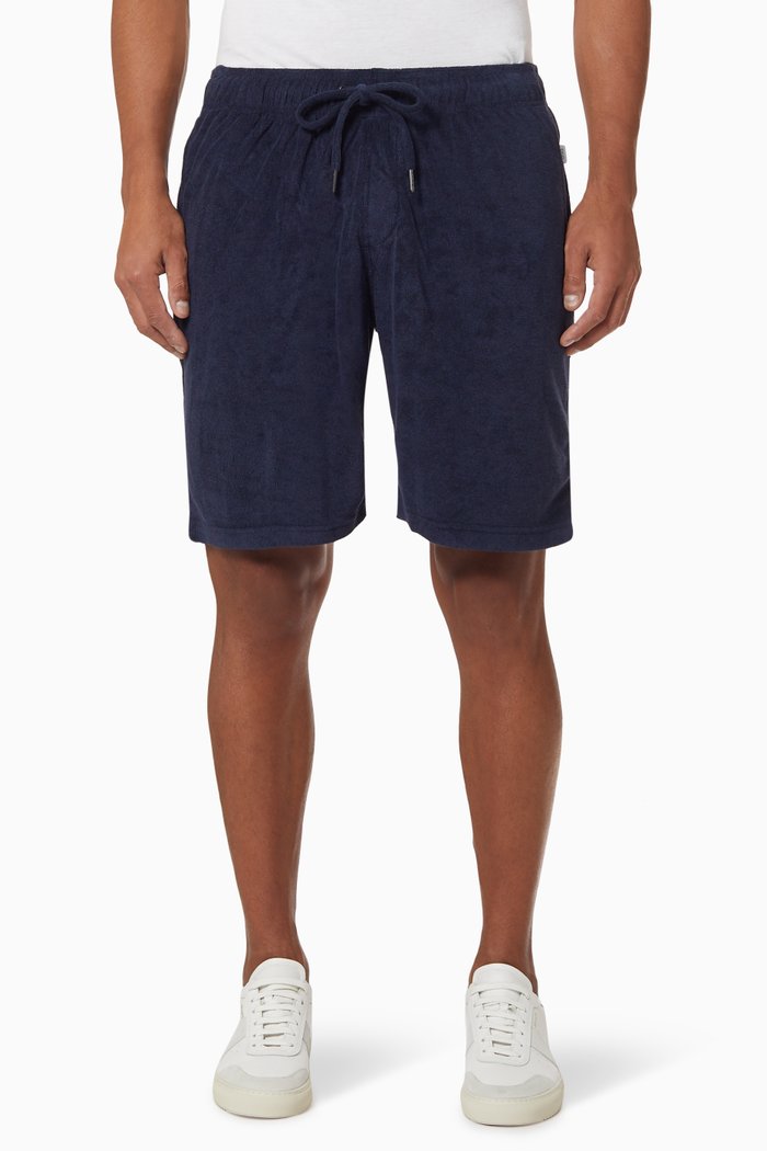 

Saul Shorts in Towel Terry, Blue