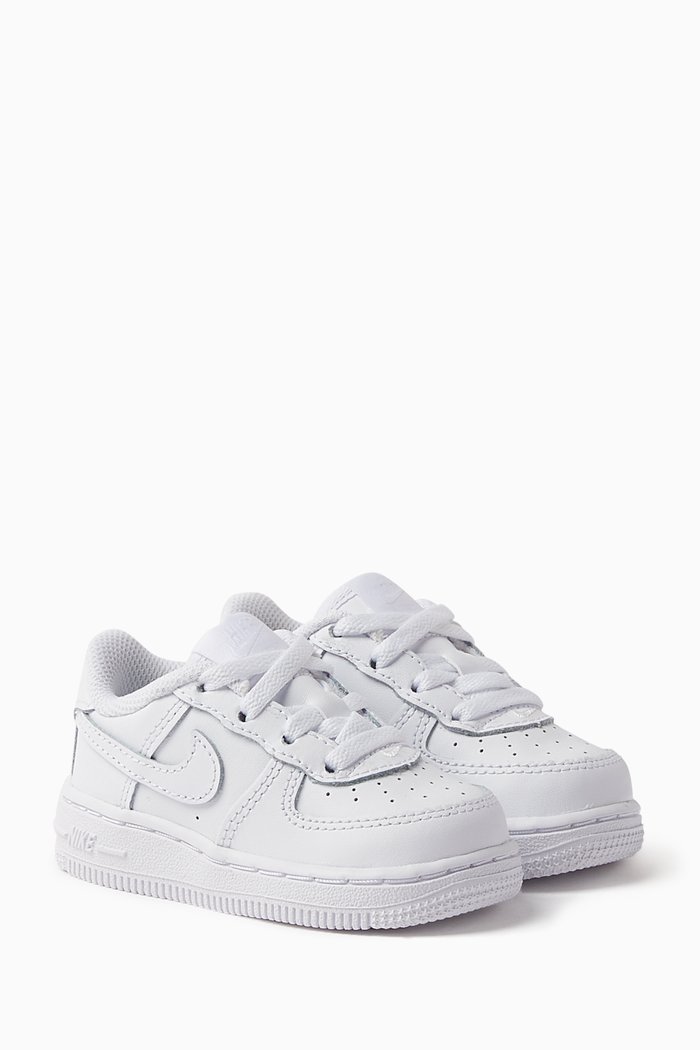 

Air Force 1 Mid LE Sneakers in Leather, White