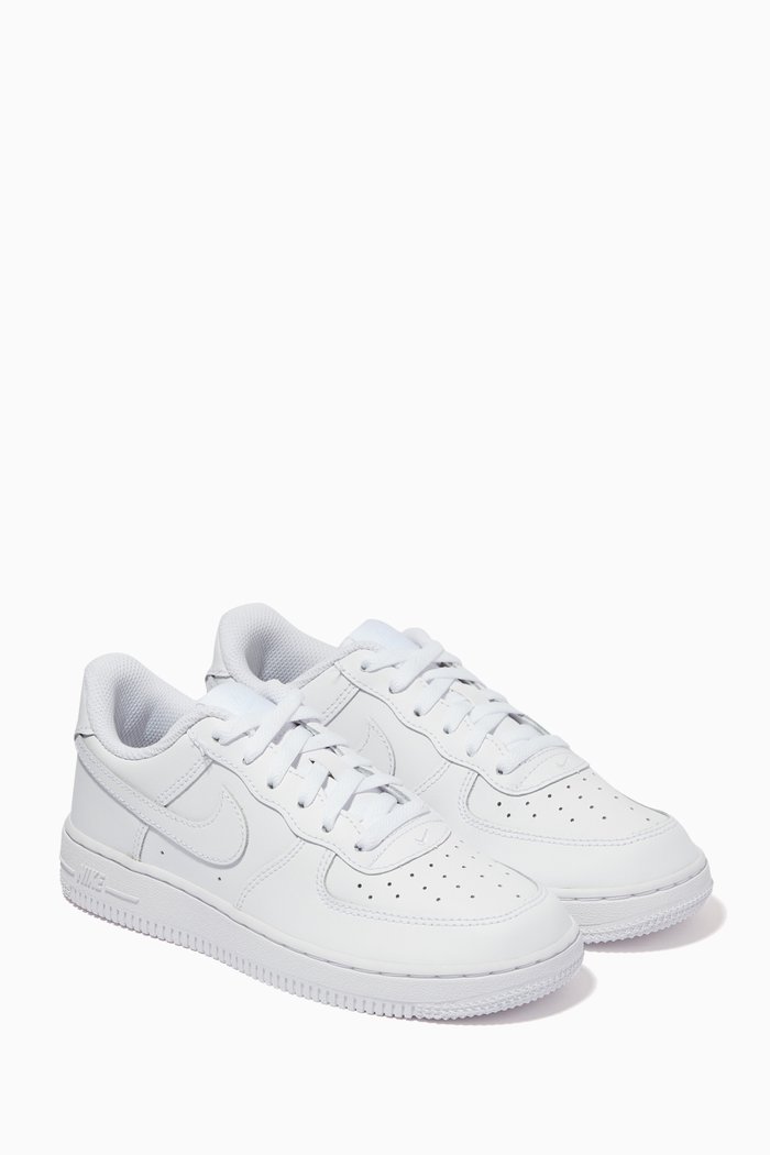 

Air Force 1 Mid Sneakers in Leather, Grey