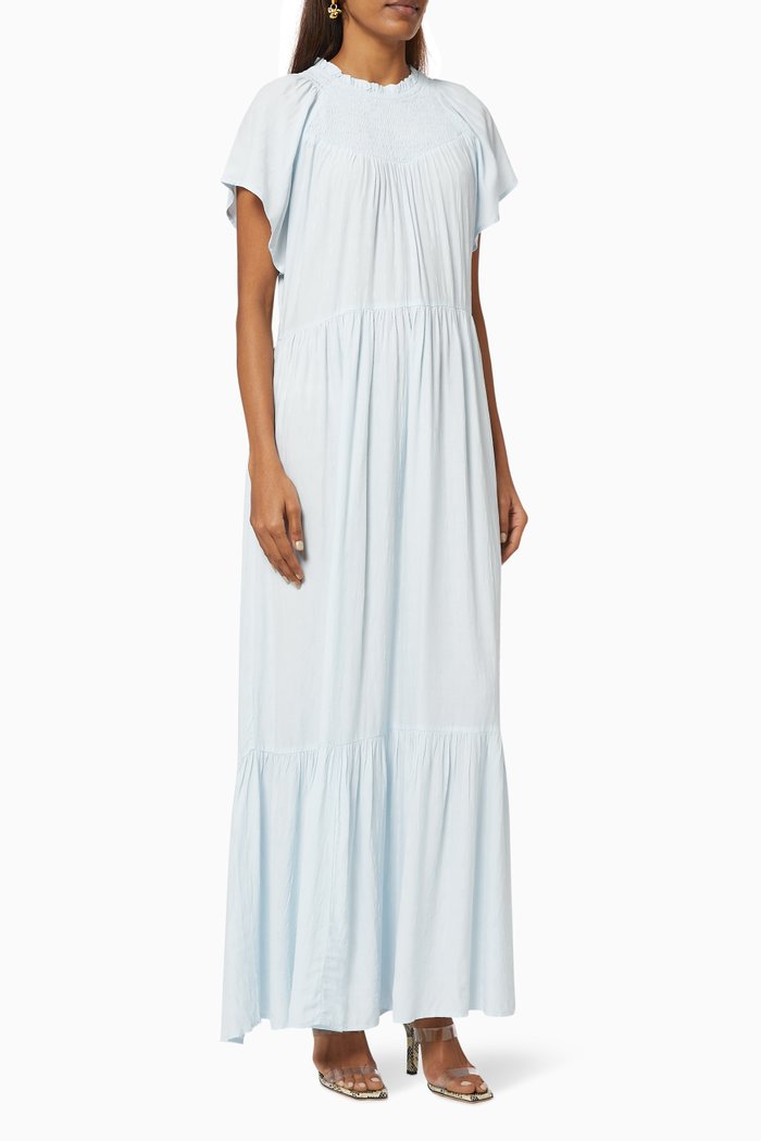 

Yasleah Tiered Dress, Blue