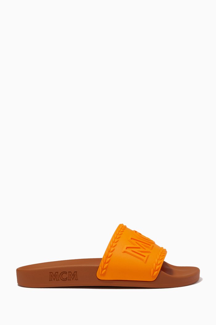

Big Logo Slides in Rubber, Orange