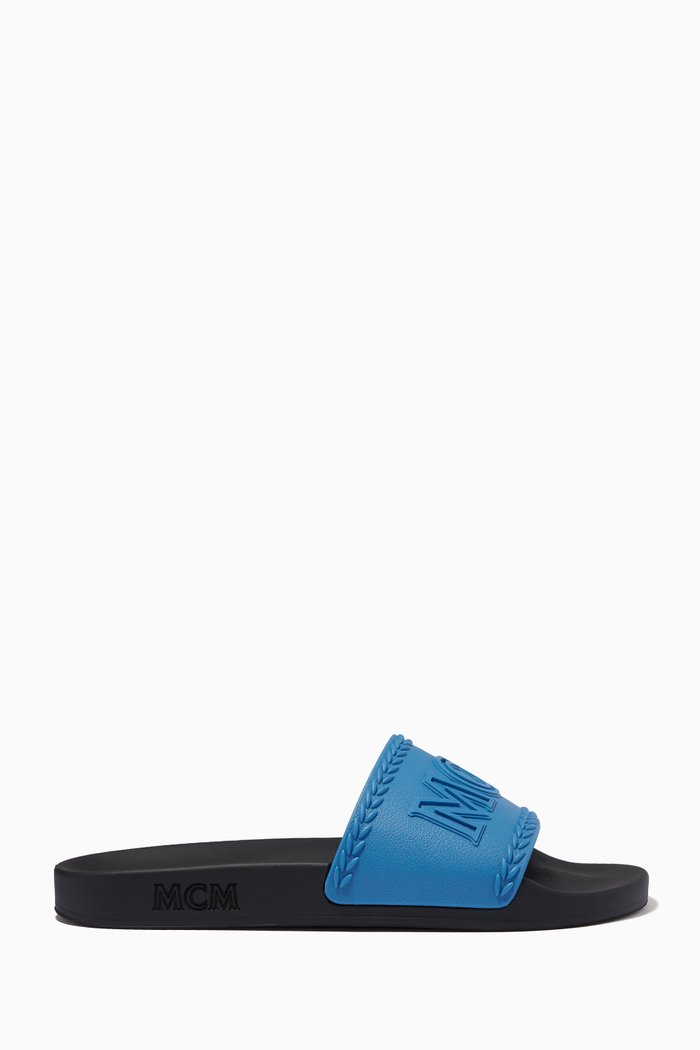 

Big Logo Slides in Rubber, Blue