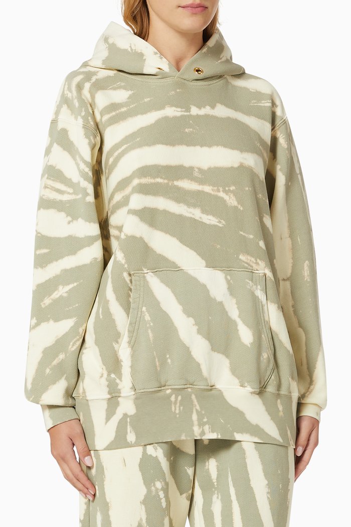 

Jersey Hoodie Sweatshirt in Cotton, Brown