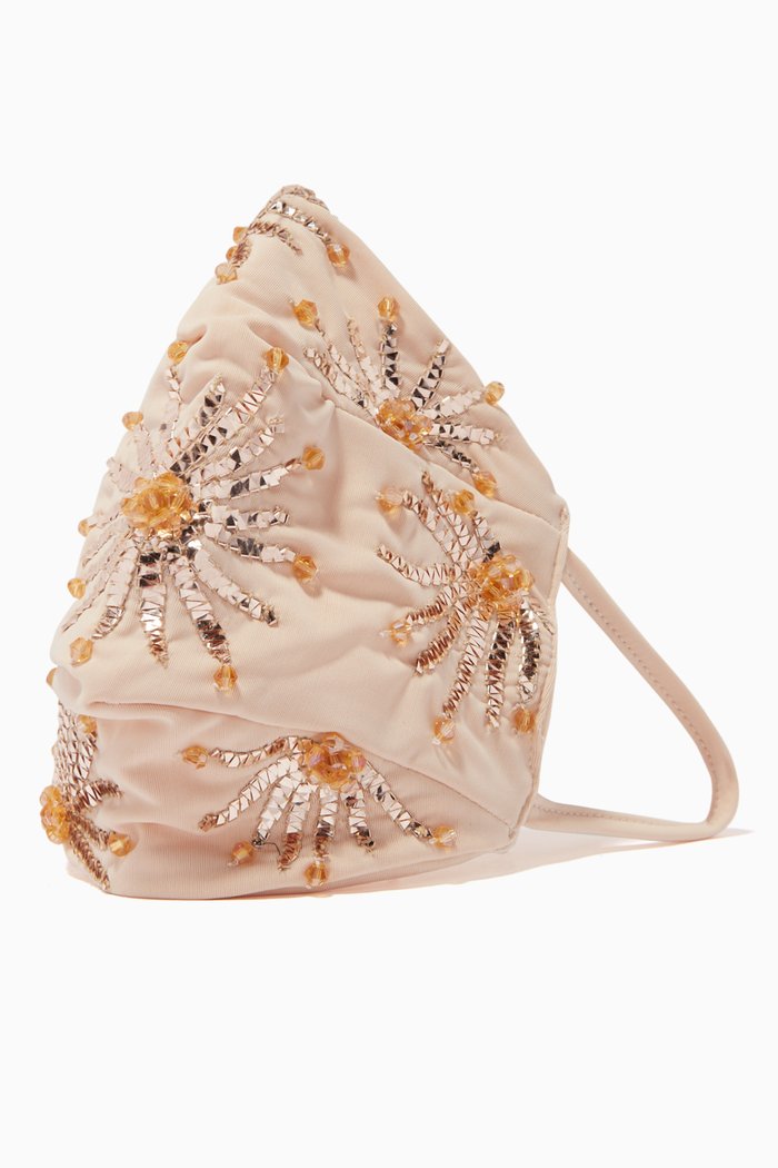 Veronica Face Mask in Sustainable Lycra, Neutral