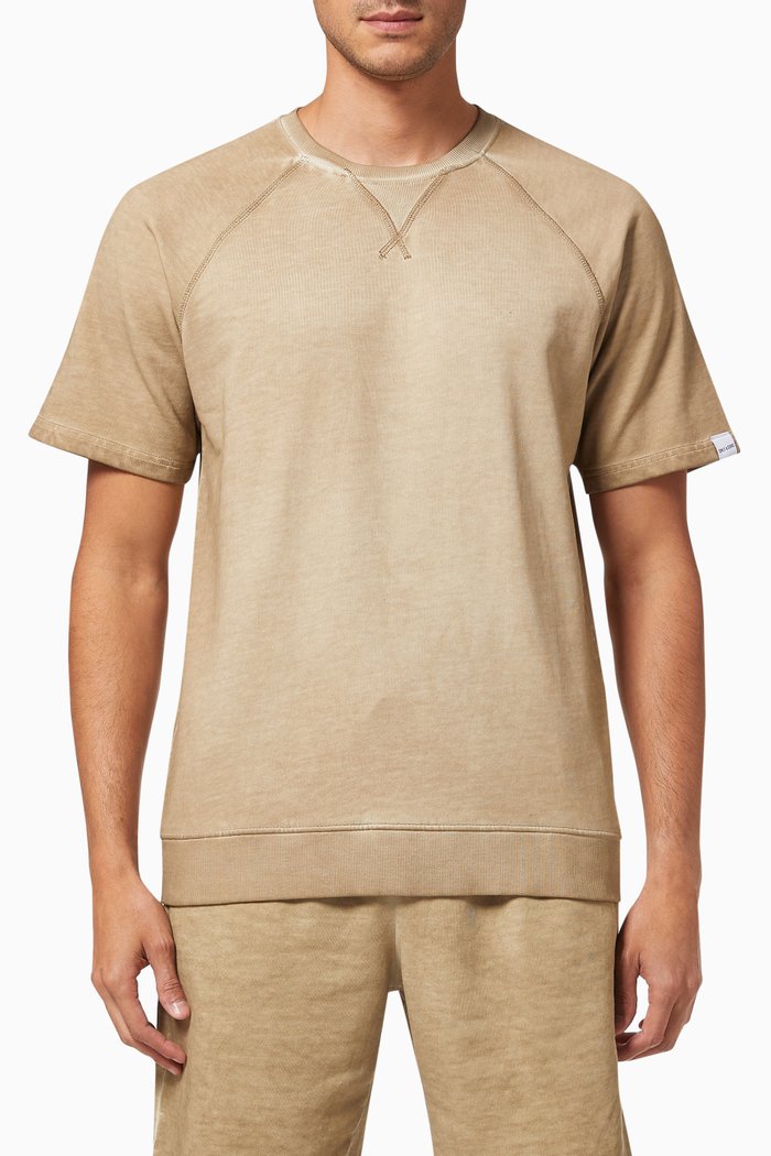 

Billy Life Sweat T-shirt in Organic Cotton Jersey, Neutral
