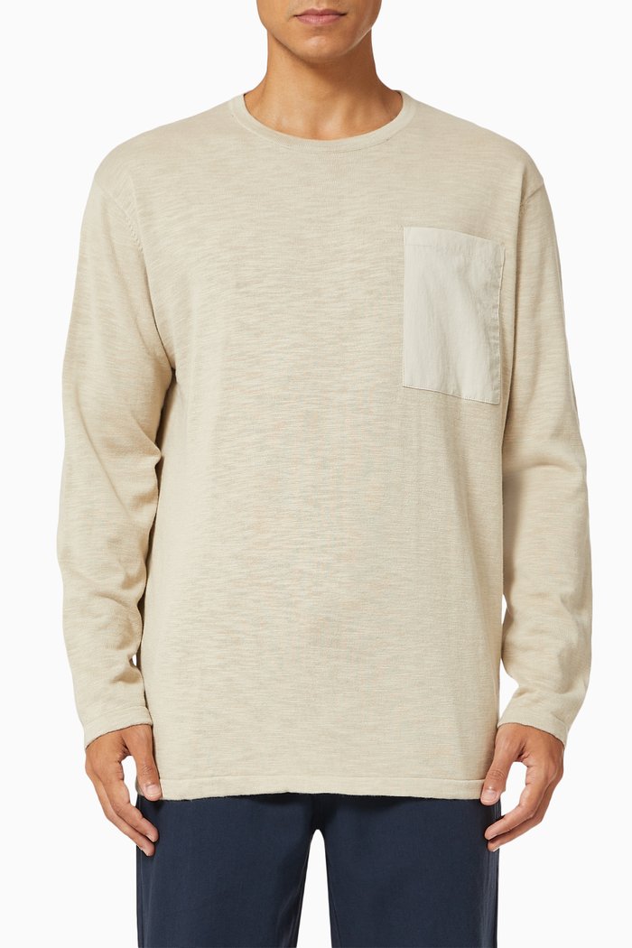 

Alan T-shirt in Cotton, Neutral