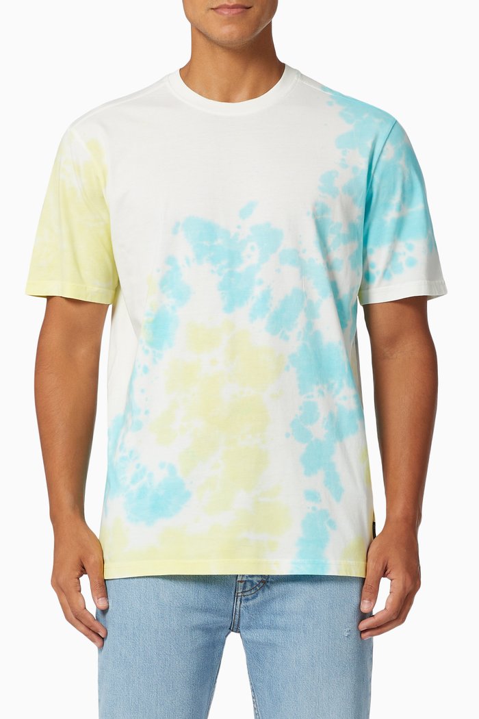 

Tie Dye T-shirt in Organic Cotton, Multicolour